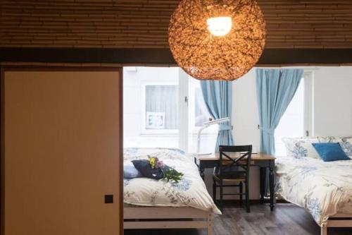 Snow House Hotelにあるベッド