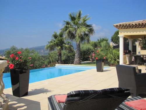 Πισίνα στο ή κοντά στο La Maison Jaune