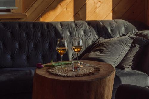 Nápoje v ubytovaní Drewniana Osada w Górach Polne Domki