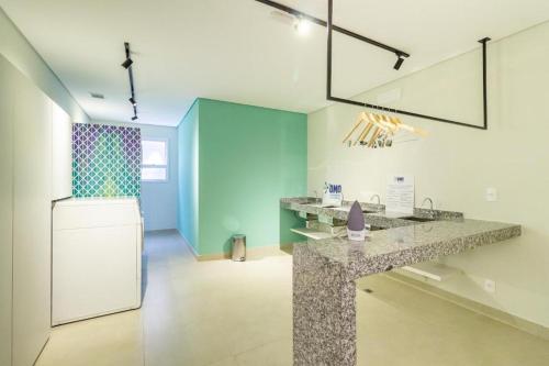 Una cocina o zona de cocina en Brás - O Melhor Studio 200m Estação