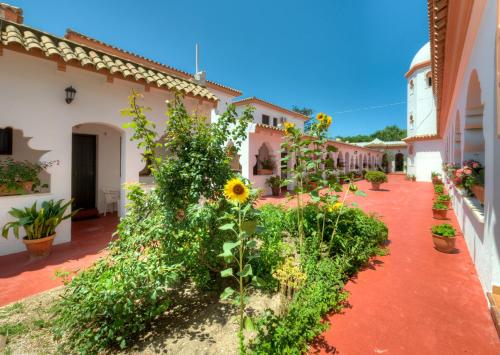 Zahrada ubytování Hostal Alhambra