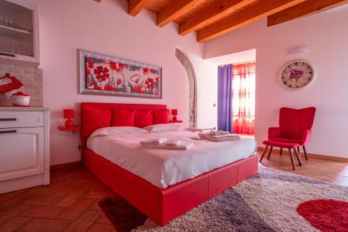 Posteľ alebo postele v izbe v ubytovaní Happy Guest Apartments - Lake And Passion