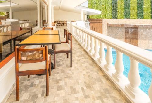 Πισίνα στο ή κοντά στο Hotel Americas San Andres Islas Colombia