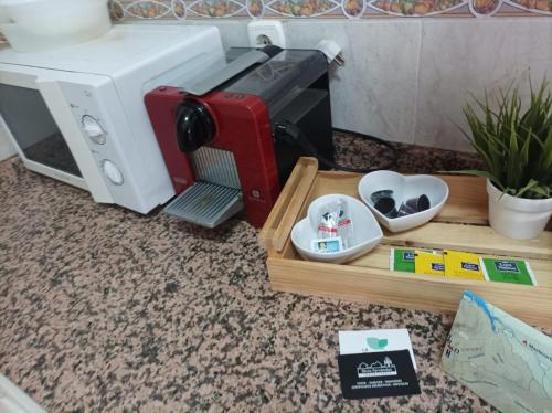Kuchyňa alebo kuchynka v ubytovaní CASA SENDERO DEL RIO