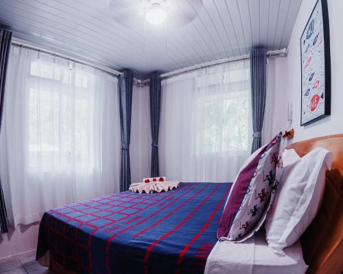 Postel nebo postele na pokoji v ubytování Lagoon Dream