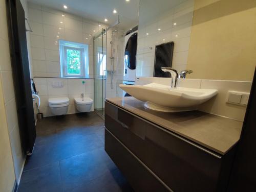 Phòng tắm tại Grüne Oase Bochum