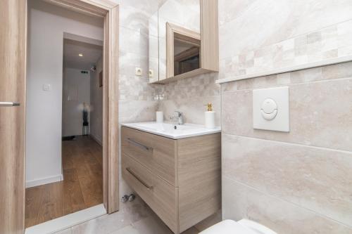 Koupelna v ubytování Apartments Ferdo