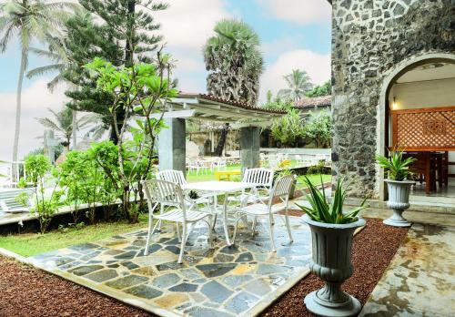 Zahrada ubytování Samudra Villa