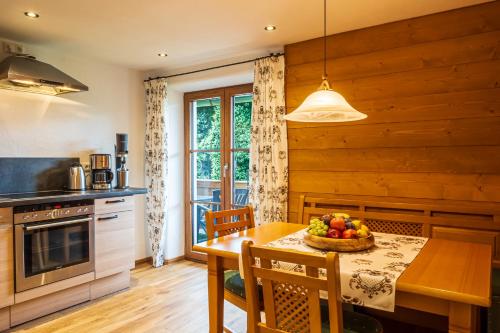 Køkken eller tekøkken på Haus Lärche