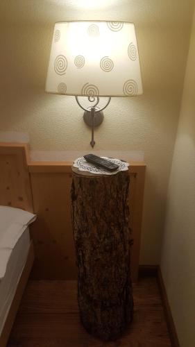 Katil atau katil-katil dalam bilik di Hotel del Bosco
