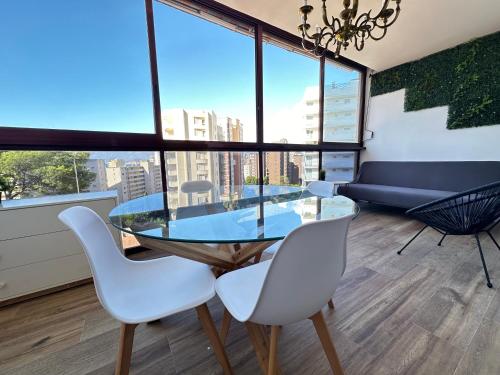 Benidorm beach, playa de Benidorm