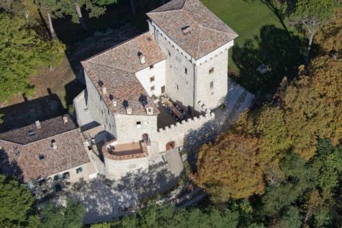 Castello di Magrano с высоты птичьего полета