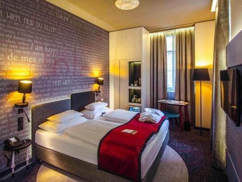 Postel nebo postele na pokoji v ubytování Mercure Vienna First