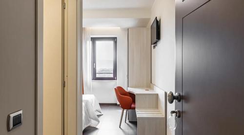 LUAL Bleisure Hotelにあるテレビまたはエンターテインメントセンター