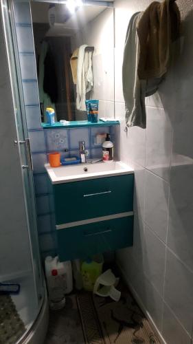 Koupelna v ubytování Leucate
