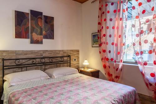เตียงในห้องที่ Il borgo al mare