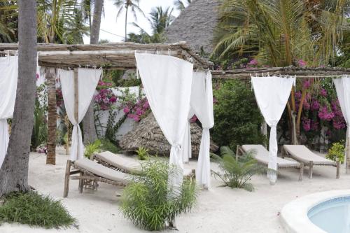 Taman di luar Boutique Villa Unaweza