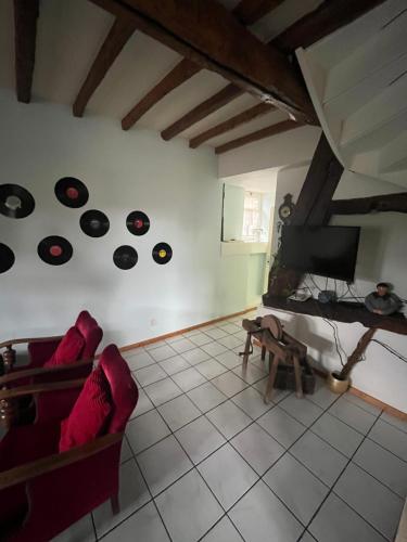Zona de estar de Het Houwershuuske