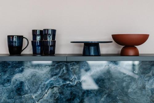 Φωτογραφία από το άλμπουμ του Exklusive Design Appartement Deep Blue Neubau σε Pfungstadt