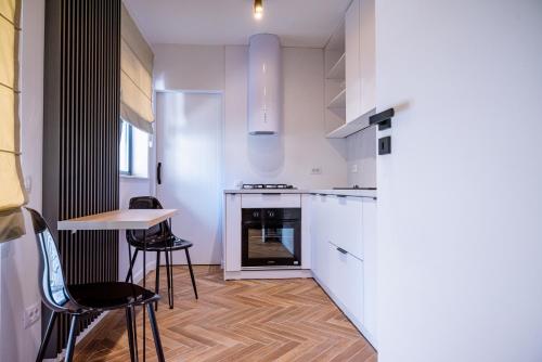 Kuchyň nebo kuchyňský kout v ubytování Papi House