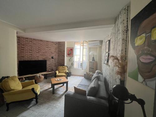 Photo de la galerie de l'établissement Grande Chambre cosy centre historique, à Perpignan