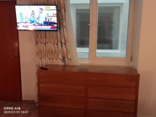 TV a/nebo společenská místnost v ubytování Depamia