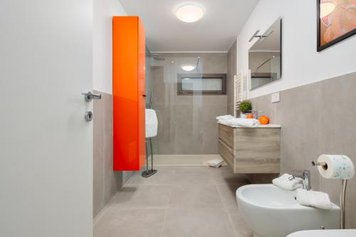 Koupelna v ubytování Villa MIrto - Golfo Aranci, Baia Caddinas Sardinia, Costa Smeralda