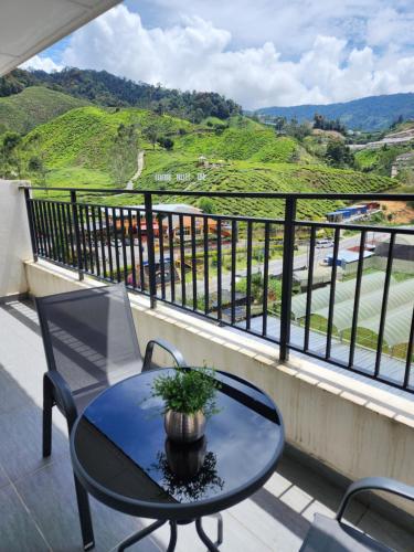 Balkoni atau teres di Peony Square Residences