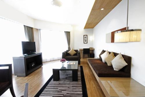 Μια τηλεόραση ή/και κέντρο ψυχαγωγίας στο Kantary Hotel Ayutthaya