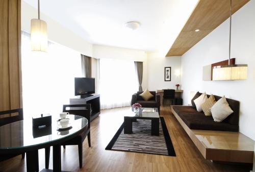 Χώρος καθιστικού στο Kantary Hotel Ayutthaya