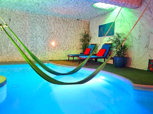 Πισίνα στο ή κοντά στο Mayan Majesty Boutique Hotel