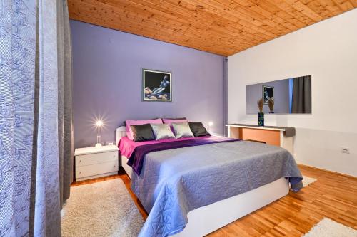 Krevet ili kreveti u jedinici u objektu Holiday house with a parking space Krapinske Toplice, Zagorje - 21778