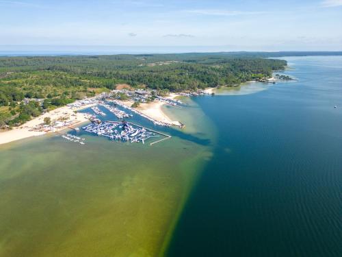 Photo de la galerie de l'établissement T3 cosy à Biscarrosse Plage, proche océan, terrasse, parking, WIFI - FR-1-319-509, à Biscarrosse