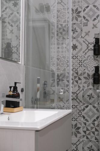 Koupelna v ubytování Design Moderno in Centro - Lainate- Rho Fiera