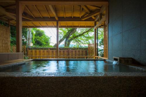 a swimming pool in at Hotel Kitanoya in Miyazu