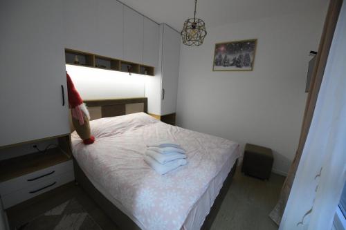 Katil atau katil-katil dalam bilik di Apartman Silver - Jahorina