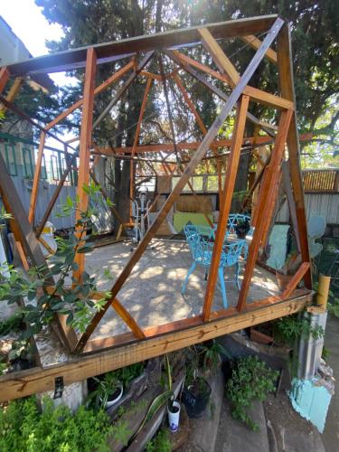 ProyectoQva Glampingにある庭