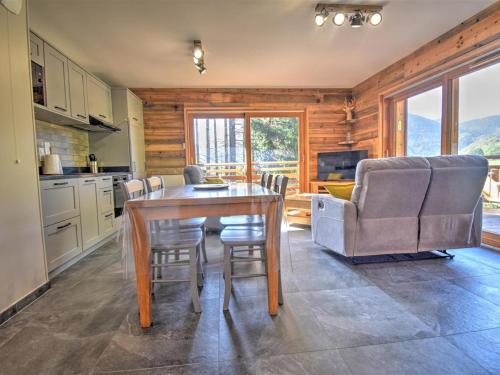 Appartement neuf 62m², 6 pers, proche centre Montriond, terrasse, garage, casier à ski - FR-1-524-121