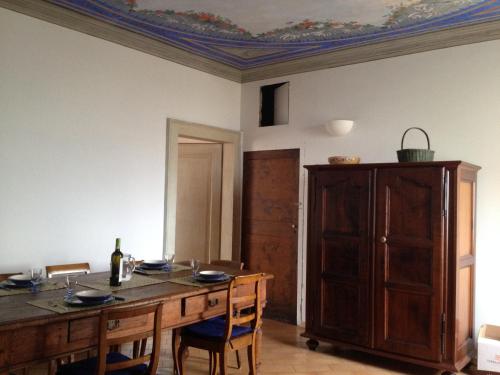 Η κουζίνα ή μικρή κουζίνα στο Palazzo Polini-Fioretti Apartment