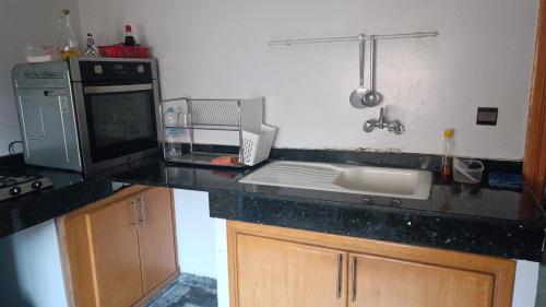Küche/Küchenzeile in der Unterkunft Appartement familial