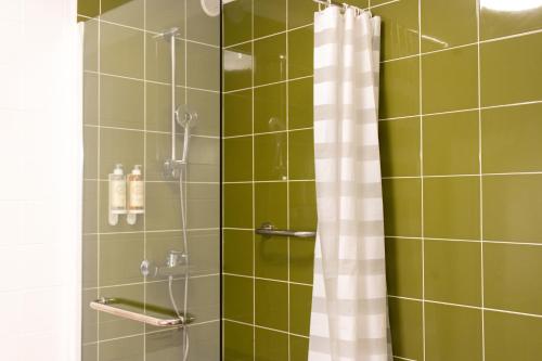 Et badeværelse på Cegonha Branca Beach Flat