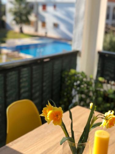 Bazén v ubytování Cala puntal nebo v jeho okolí