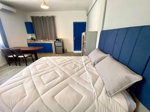 Ένα ή περισσότερα κρεβάτια σε δωμάτιο στο Habitación loft en la Huasteca