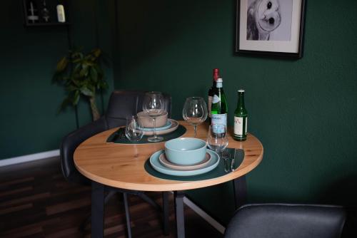 Nápoje v ubytování Zentral Smart Apartment