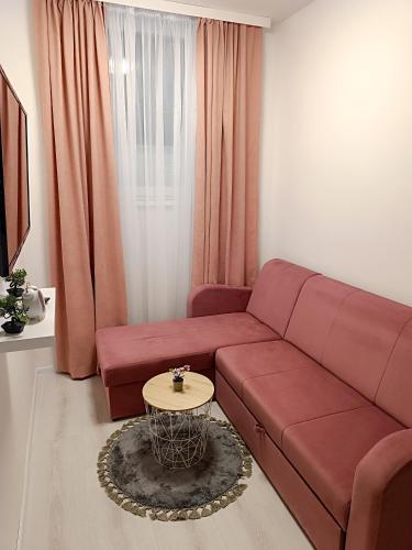 Χώρος καθιστικού στο Apartments Ajša