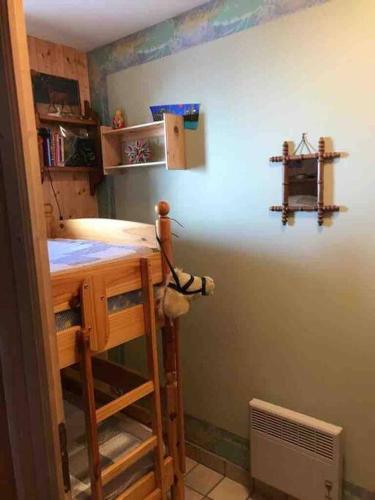 Kuchyň nebo kuchyňský kout v ubytování Appart. tout équipé à Villard-Reculas Alpe d'Huez