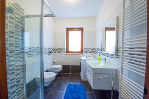Koupelna v ubytování B&B Marialdo
