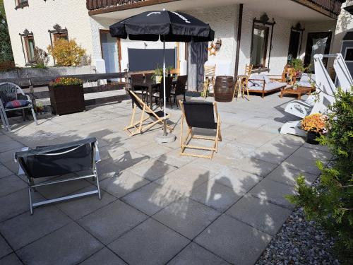 Patio alebo iná vonkajšia časť ubytovania Enzian Top 2 - O SOLE MIO