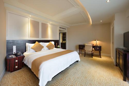 Uma cama ou camas num quarto em Paramount Gallery Hotel