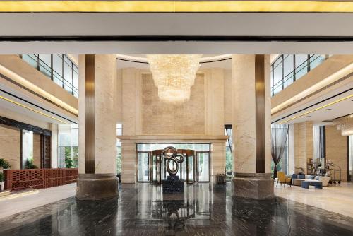 Posezení v ubytování Crowne Plaza Dujiangyan by IHG